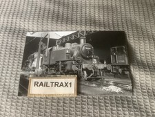 RAILWAY PHOTOGRAPH - 41320 AT BOURNEMOUTH SHED - 1960’s. (DORSET). (FREE P&P!!!)