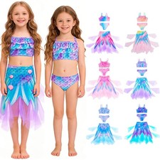 Kids Girls Mermaid Beach