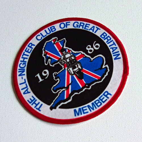 Scooter sew patch 1986 - -,