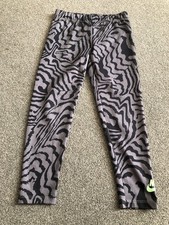 GIRLS NIKE PATTERNED SPORTS GYM LEGGINGS AGE 5-6 YEARS 