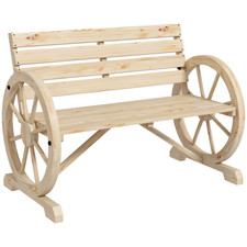 Outsunny seater garden bench - seater,