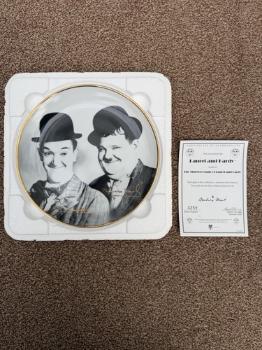Laurel hardy danbury mint - danbury,