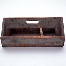 Antique Primitive Blue Gray