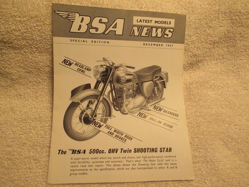 Nos bsa news 500cc - nos,