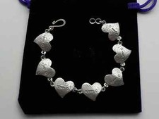 Pretty Heart Bracelet By St Justin 