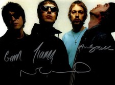 OASIS Signed x4 Photograph -