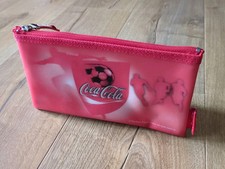 Retro Coca Cola Helix Football Hologram Pencil Case