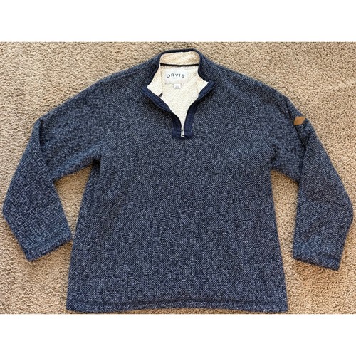 Orvis mens navy - blue, sherpa