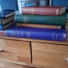 8 x   Old Vintage Books Job
