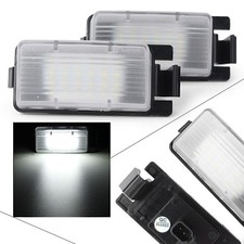 White LED Rear License Plate