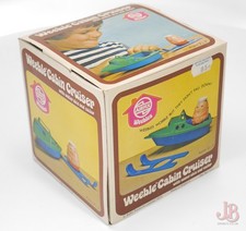 Vintage empty Weeble Cabin