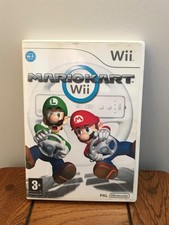 Wii Mario Kart Game and