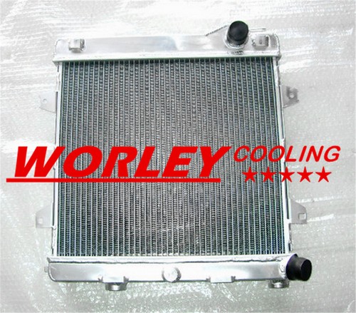 2row aluminum radiator - aluminum, for