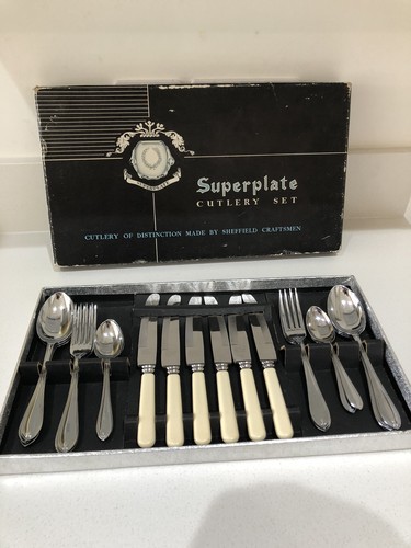 Vintage superplate cutlery - vintage,
