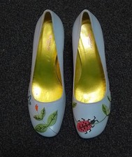  Leather Emroidered Shoes Size