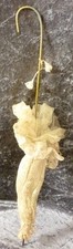 OLD PARASOL for DOLL, VINTAGE UMBRELLA, DOLL FASHION ACCESSORY