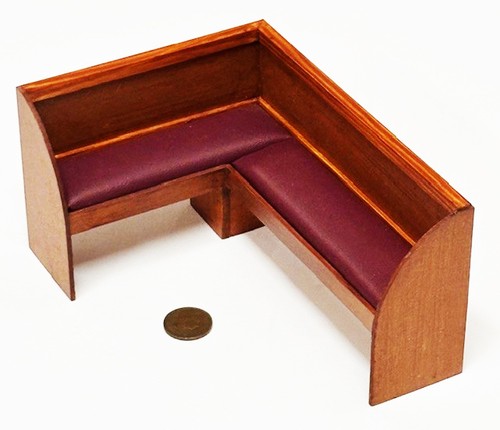 Dolls house wooden - dolls, corner