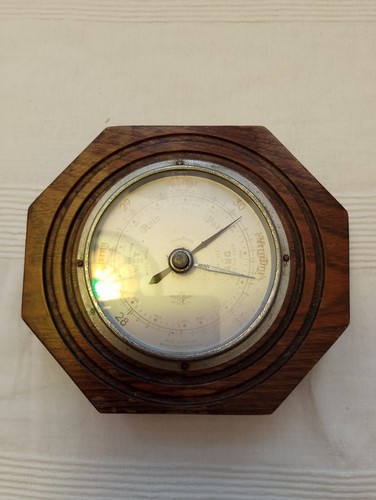 Vintage barometer 1930s solid - 1930s,