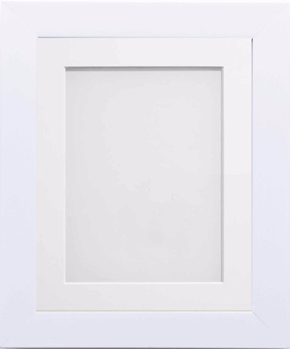 White picture photo frames - picture,