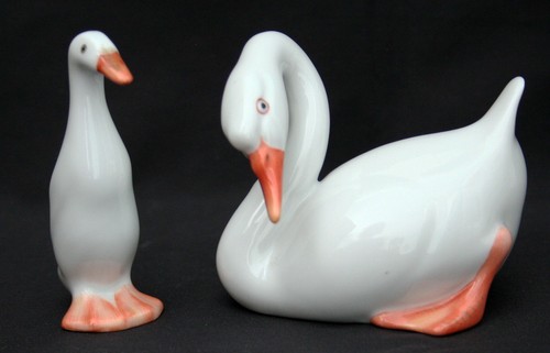Herend hungary japanese goose - japanese,