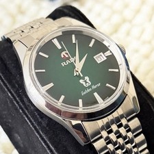 Rado Golden Horse Automatic 25 Jewels Emerald Green Dial Swiss Made