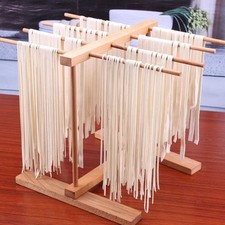 Pasta Drying Rack with 8 Drying Rods Design Large Storage Stable Removable