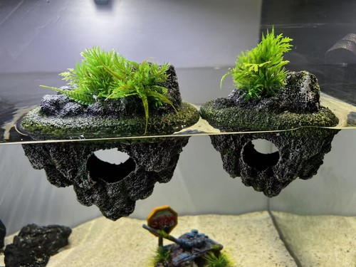 Floating rock ornament - floating,