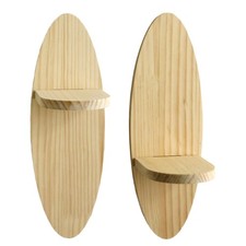 Artistic Oval Shape Wooden