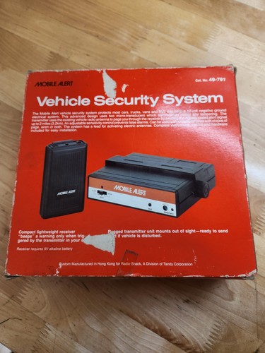 Vehicle security system - system, by