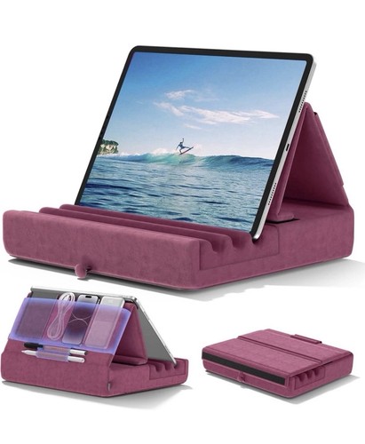 Book soft pillow stand - book,