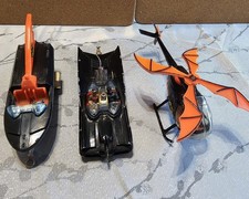 Corgi Gift Set 40 1970 Batman Batmobile 267  107 Batboat Trailer & 925 Batcopter