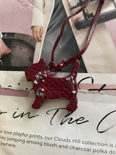 Radley dark red - red, dog