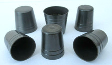 6 STANDARD BRASS FERRULES SIZE