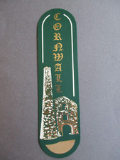 Leather BOOKMARK Cornwall