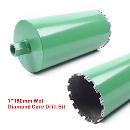 Wet diamond core drill bit - 7",