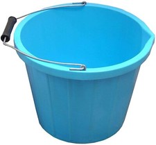 14 LITRE SKY BLUE PLASTIC