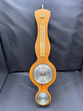 Vintage STAIGER German Banjo Barometer, Thermometer, Hygrometer, Weather Station