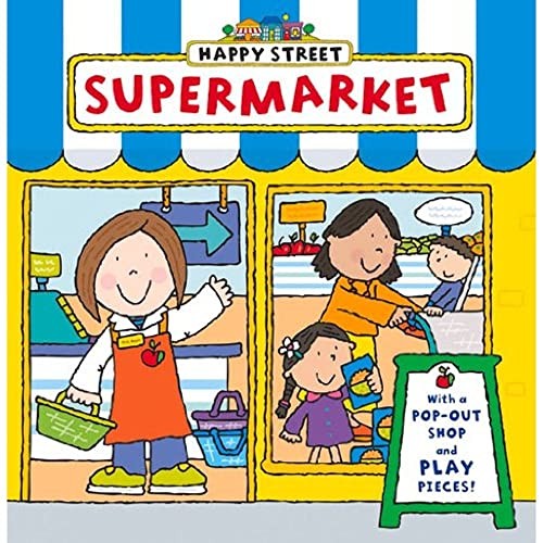 Happy street supermarket book - supermarket,