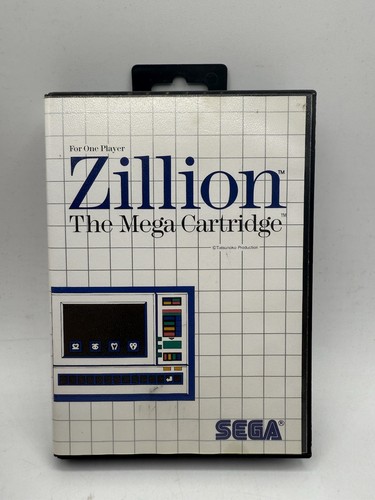 Zillion sega master - zillion, system