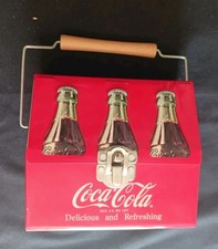 Coca Cola Red Metal Tool Box