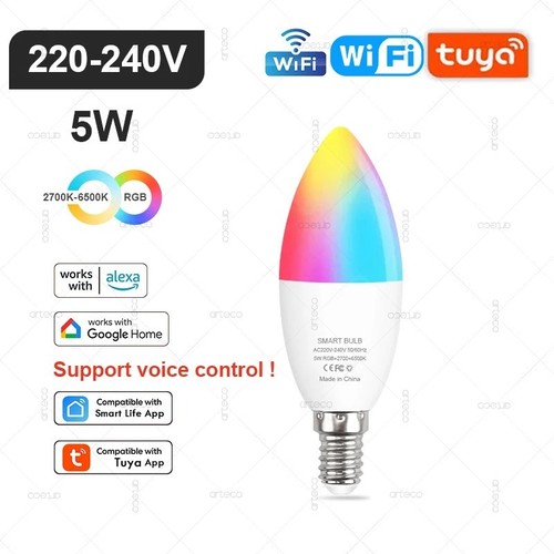 E14 smart wifi led - light, bulb