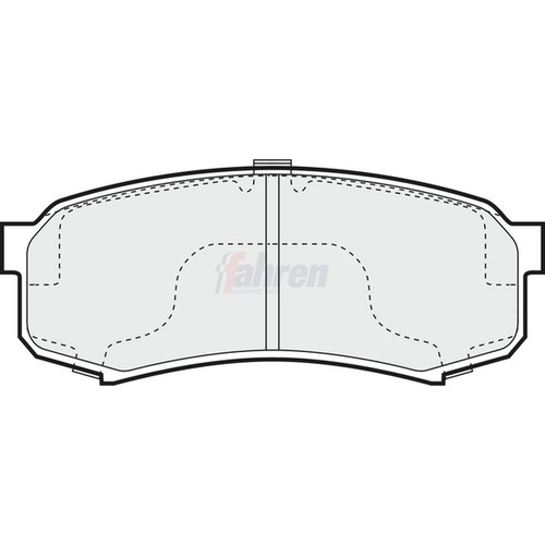 Brake pads set for - set,