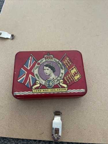 1953 coronation oxo tin - coronation,