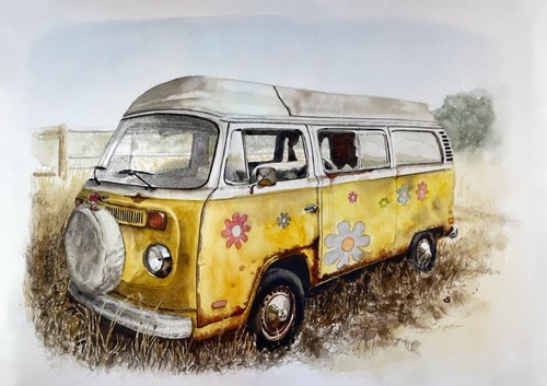 Summers end vw type 2 - "summers,