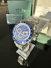 New Men’s Rotary Henley Navy