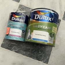 Dulux Easycare Kitchen Paint, Easycare Bathroom Paint - Pure Brilliant White