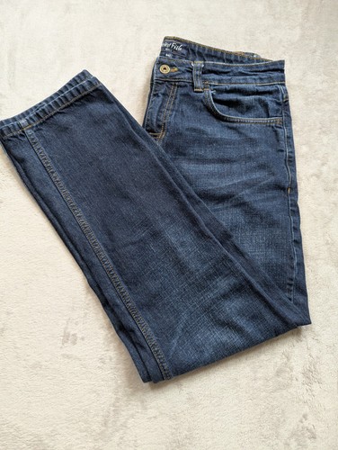 Weird fish blue denim - fish,