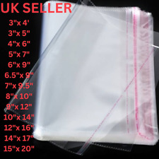 CLEAR CELLO BAGS CELLOPHANE