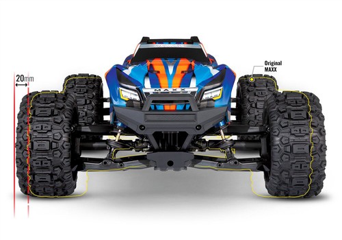 Traxxas maxx 4x4 - on, new