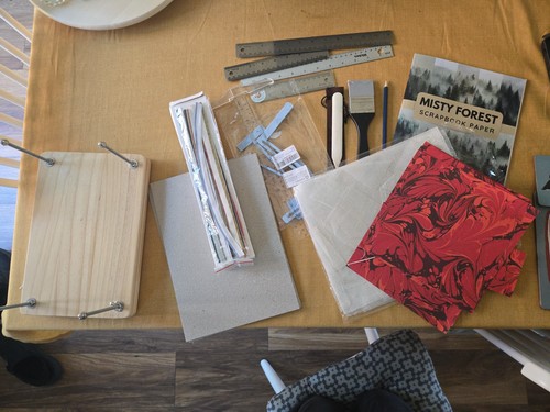 Complete bookbinding kit - complete,